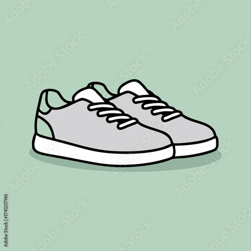 illustration of a pair of shoes