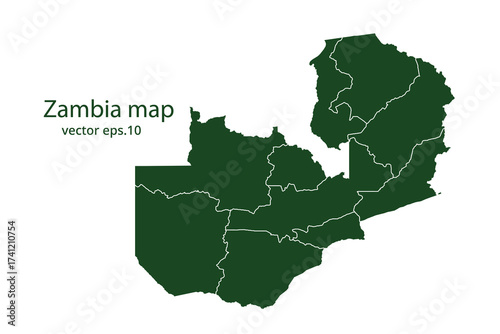 Zambia map