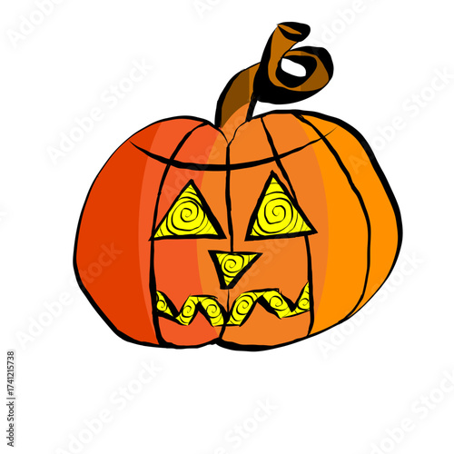 Bright Jack O'lantern