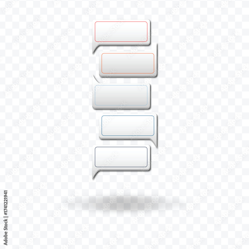 Obraz premium Colorful Infographic Vector Elements Arrows, Labels & EPS Designs