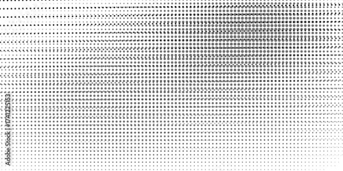 Wallpaper Mural Dotted gradient halftone background. Horizontal seamless dots pattern in pop art style. Abstract modern stylish pattern Torontodigital.ca