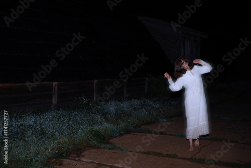 Woman ghost