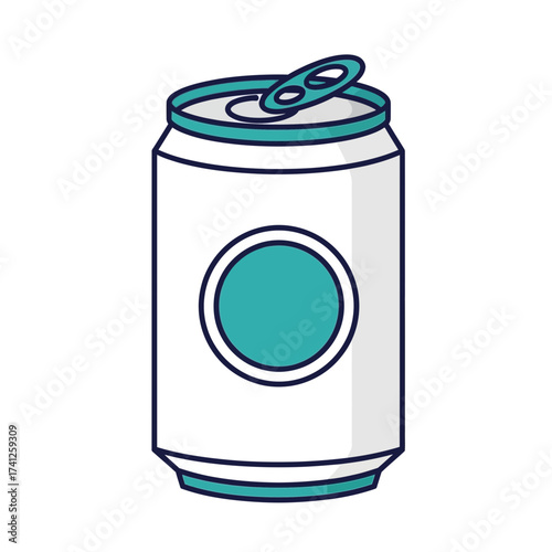 Soda Can Icon PNG | Beverage Drink Tin Vector | Soft Drink Packaging Illustration