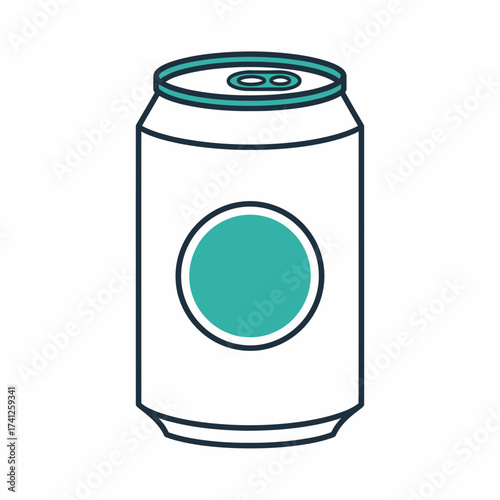 Soda Can Icon PNG | Beverage Drink Tin Vector | Soft Drink Packaging Illustration