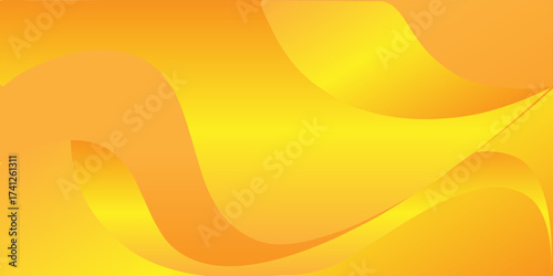 MobileModern orange abstract background with flowing wave lines. Dynamic wave. Smooth curve lines design element. Futuristic technology concept.