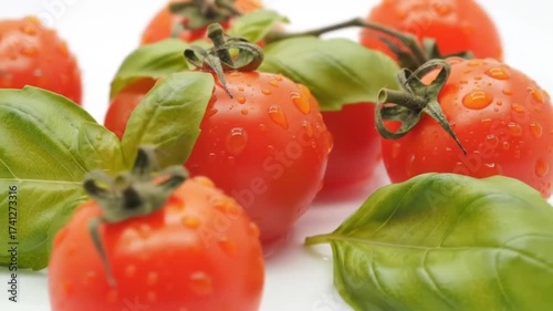 tomatoes and cucumbers