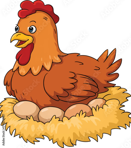 hen and chicken