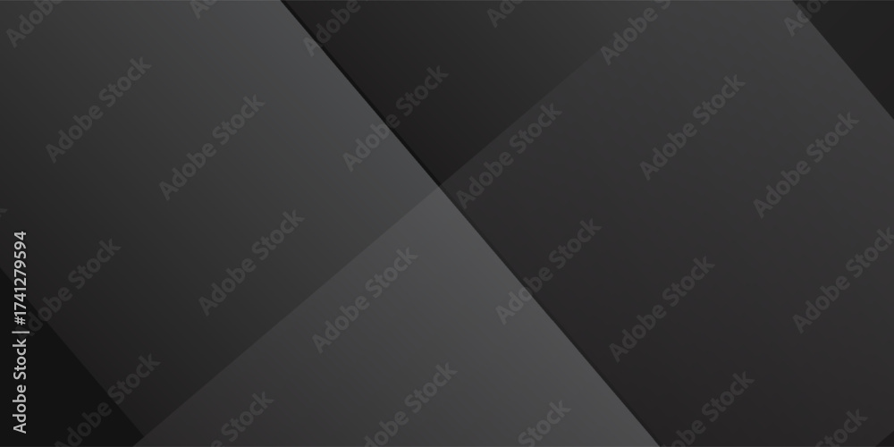 Obraz premium Premium black dynamic background with diagonal lines, abstract dark geometric shape from paper with soft shadows background, top view, flat lay. black white abstract background. texture