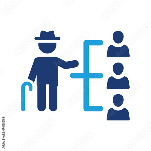 Inheritance icon