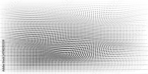 Halftone gradient. Dotted gradient, spraying and halftones dot background eps 10.