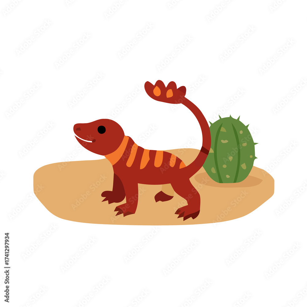 Obraz premium A Cute Illustration of Nature's Wonders