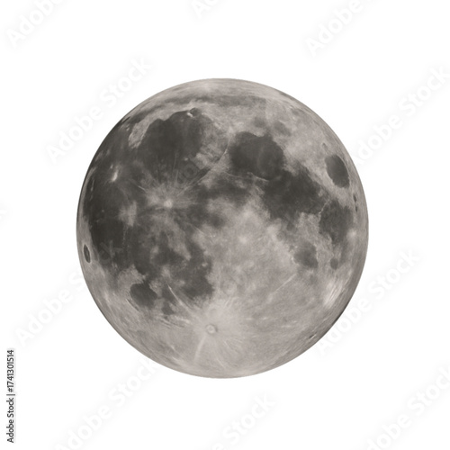 moon in the night sky
