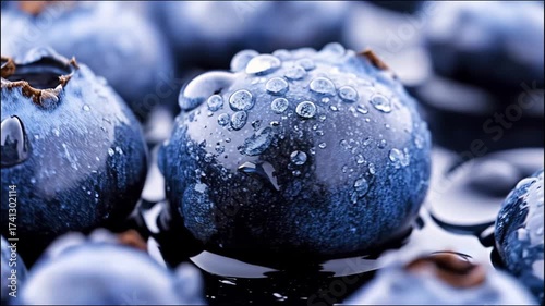 Blueberry close up