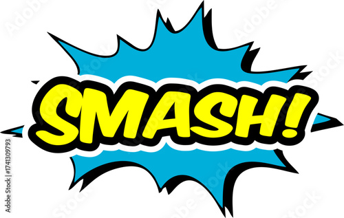 Cartoon comic sign burst clouds. Speech bubble, Smash sign expression and pop art text frames. Comics mem expressions speech, superhero book Smashlabel. Isolated vector symbols set