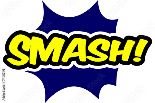 Cartoon comic sign burst clouds. Speech bubble, Smash sign expression and pop art text frames. Comics mem expressions speech, superhero book Smashlabel. Isolated vector symbols set