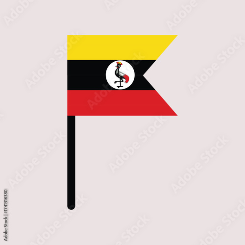 Free Download Crisp Icon with Uganda Flag – Snack Food Illustration - GFXLoad