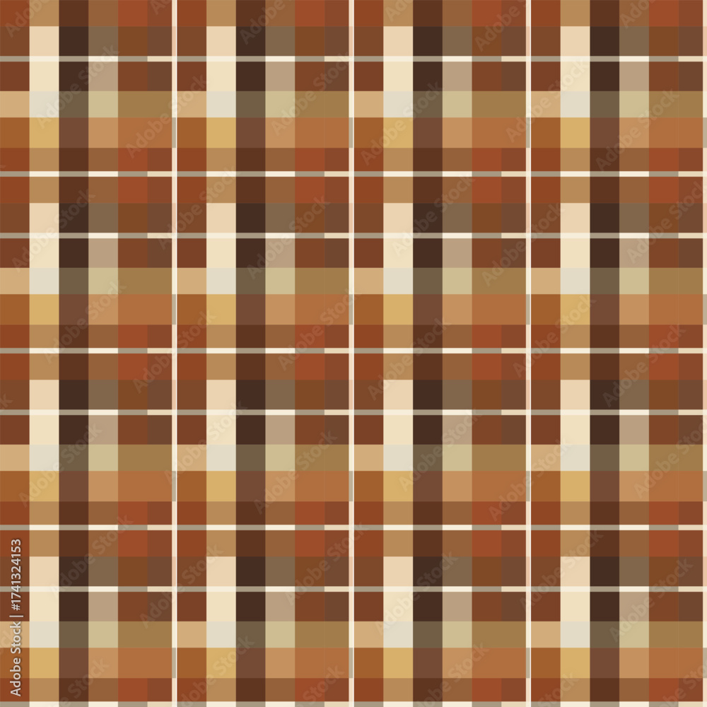 Obraz premium Traditional tartan design with a modern feel.