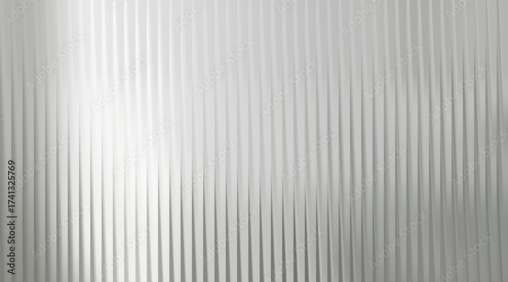 Obraz premium Abstract vertical ribbed texture background with soft light