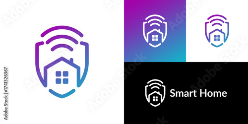 Smart Home Security WiFi Logo