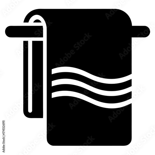 vector illustration of a paper clip
