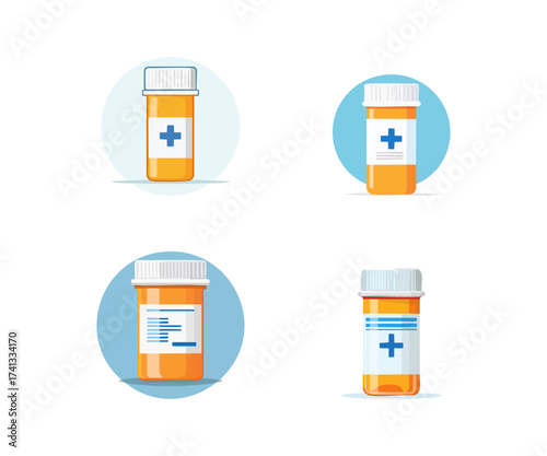 Prescription Bottle Set
