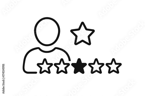 Time management icon, linear style vector cartoon illustration with transparent background, productivity and organization concept, clock and schedule symbol for business and lifestyle