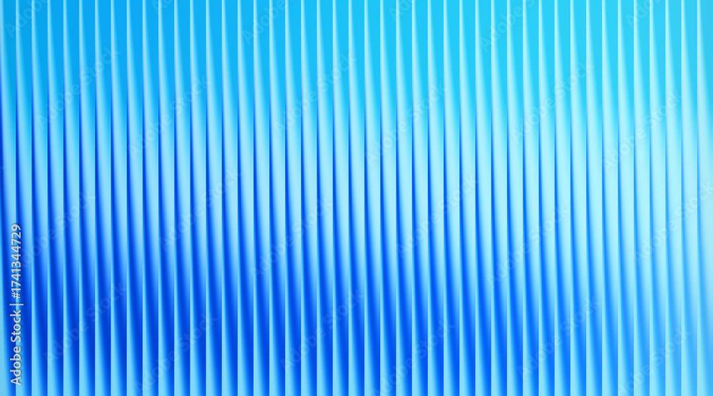 Obraz premium Abstract blue gradient wavy lines with modern digital texture