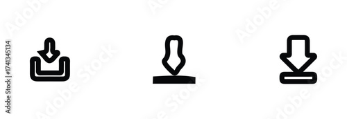 cloud download icon, download file icon, file download icon, download icon symbol vector,  vector illustration EPS 10.