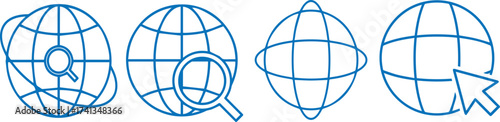 globe, sphere, earth, planet, world, international,icon, atlas, cartography, geography, geometry, wireframe, mesh, blueprint, diagram, outline, minimalist, blue, white, vector