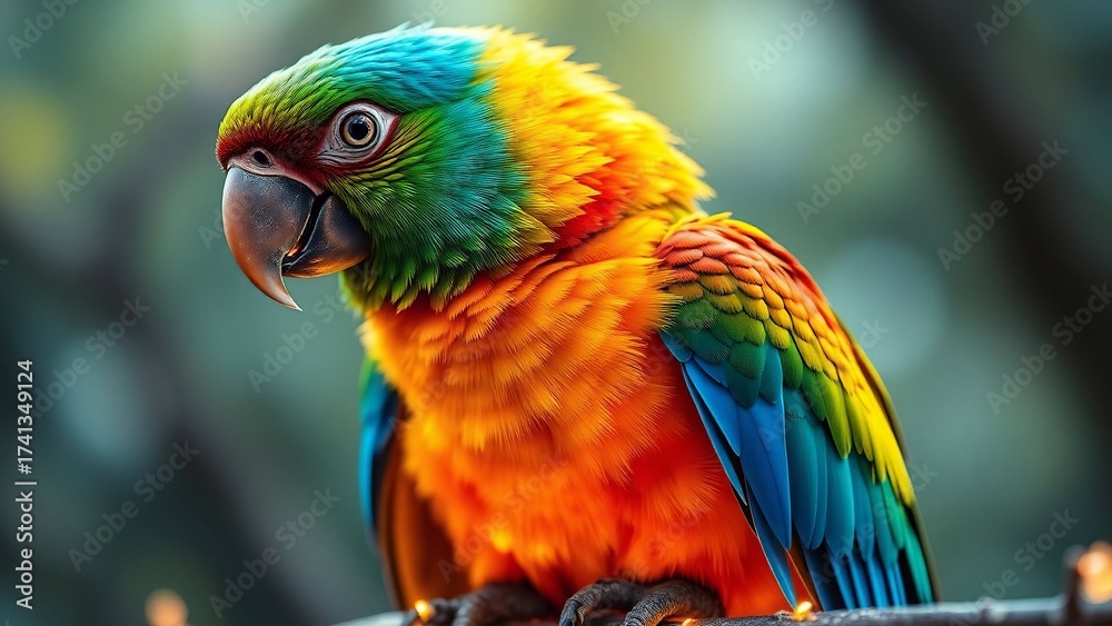 Obraz premium blue and gold macaw