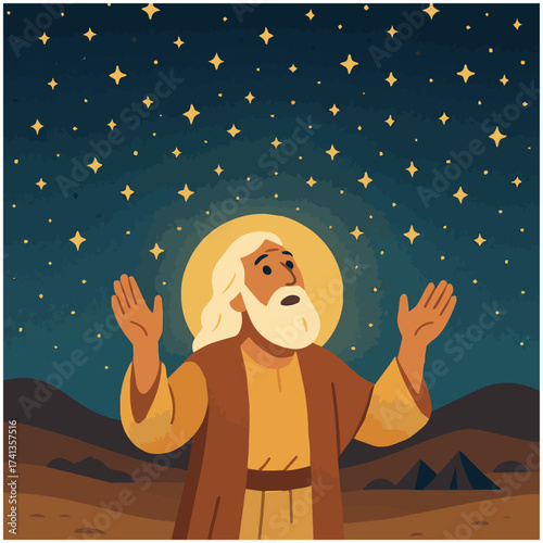 Abraham's Starry Covenant, bible story