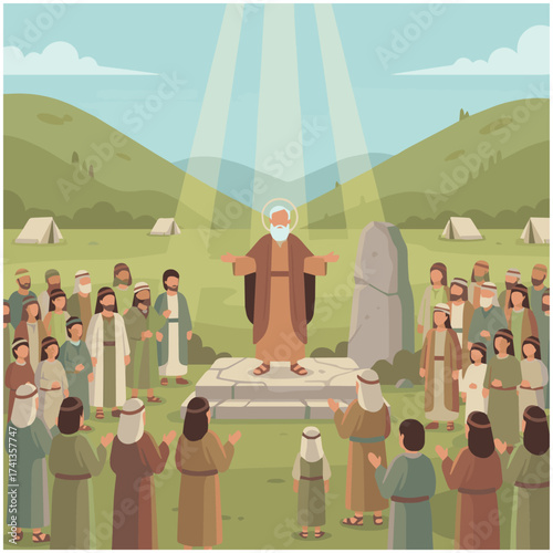 Joshua's Farewell Covenant