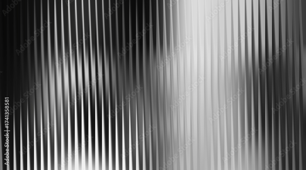 Obraz premium Abstract vertical lines pattern in black and white
