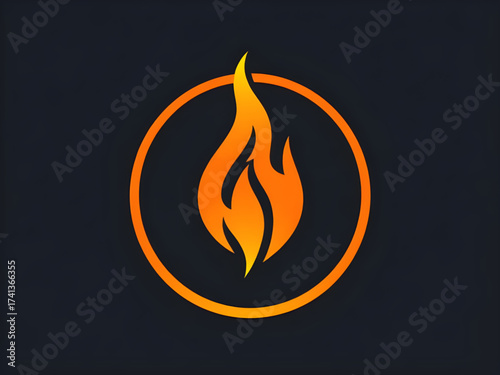 energy flame icon, power fire symbol, heat energy icon, thermal power symbol, bioenergy fire icon, fuel flame symbol, gas flame icon, electric flame logo, power generation flame, solar heat flame icon