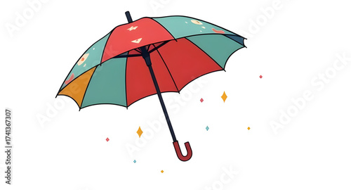 open umbrella colorful vector, half open umbrella rainbow, spinning umbrella illustration, upside down umbrella colorful, umbrella top view vector, umbrella side view colorful, umbrella handle rainbow