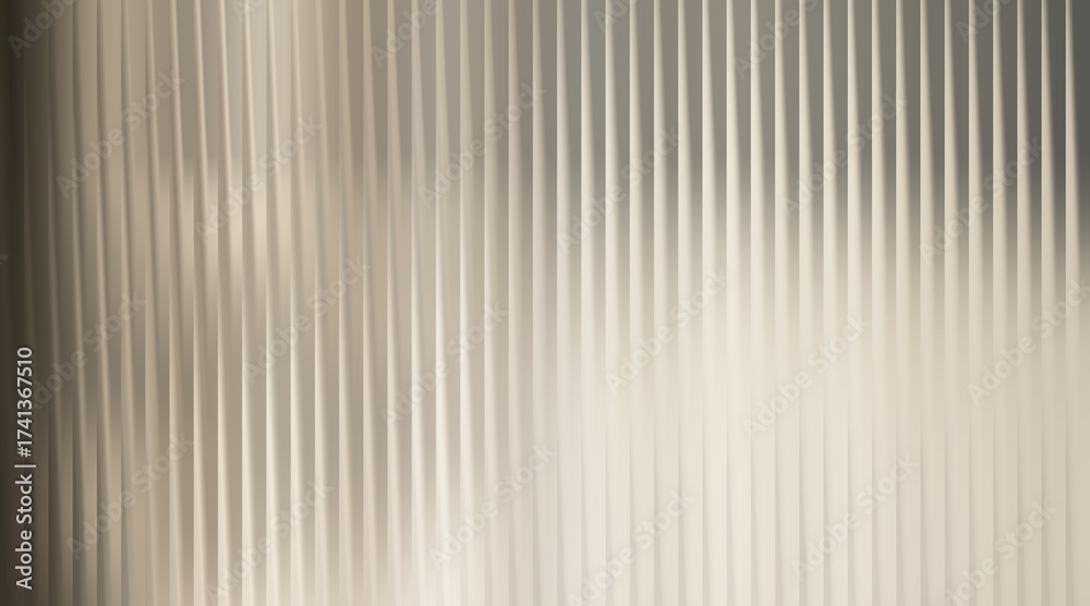 Obraz premium Abstract textured background with vertical ribbed pattern and soft light