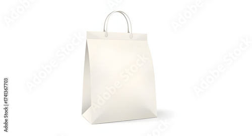 white bag vector, paper shopping bag, retail packaging, store packaging, brand packaging, logo presentation, product mockup, takeaway packaging, food packaging bag, delivery bag, ecommerce packaging, 