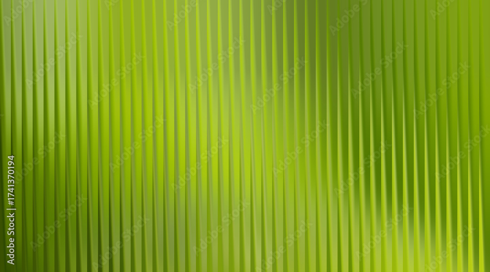 Fototapeta premium Abstract background with vertical lines in bright green