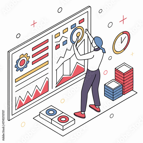Data analysis and dashboard management with person