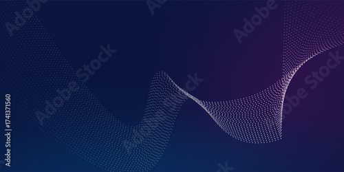 Modern light point Hi-tech digital technology concept.  dynamic abstract pattren dot nice energy  soft old color elegant