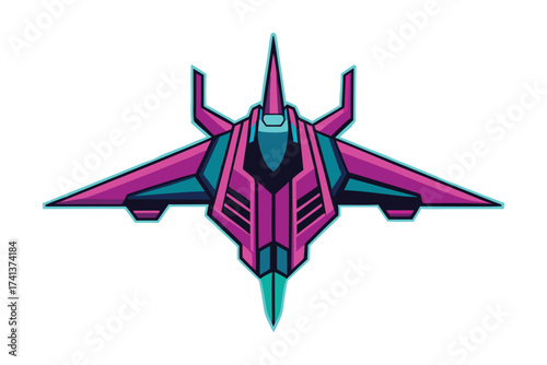 vector illustration of an airplane