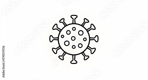 virus model, digital virus art, microscopic virus image, health concept, medicine research, infection biology, biohazard vector, science background, biological cell, disease prevention, health care il