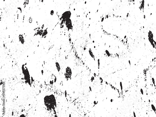 black ink splat texture background