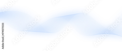 Abstract Blue Waves.