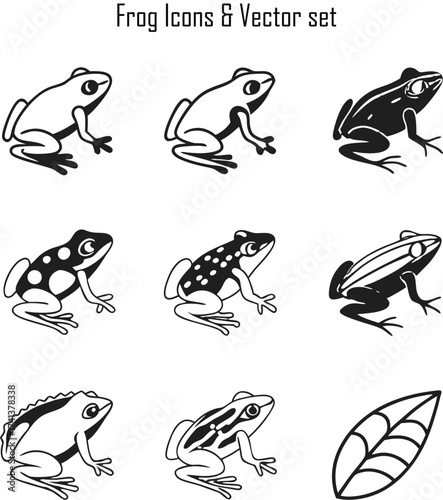 Icons & Illustrations & Vector Set