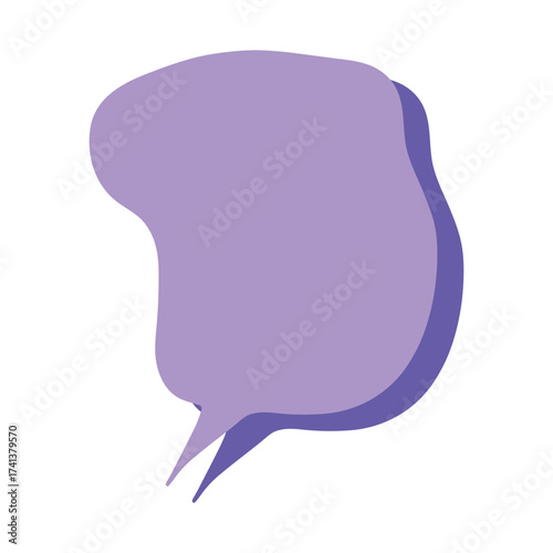 Hand drawn speech bubble Blank empty message box Textbox frame for banners, price tags, stickers, design