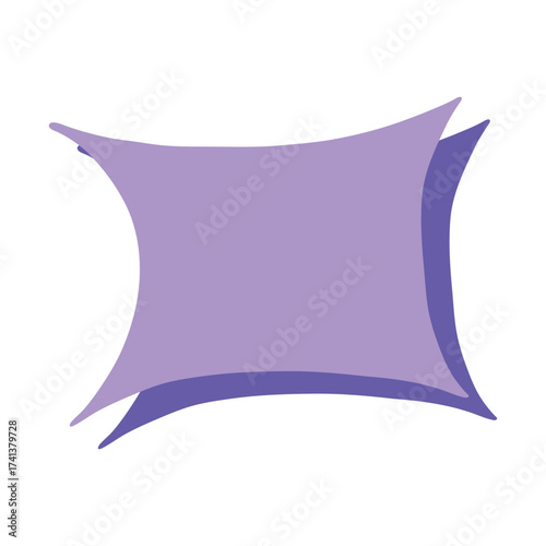 Hand drawn speech bubble Blank empty message box Textbox frame for banners, price tags, stickers, design