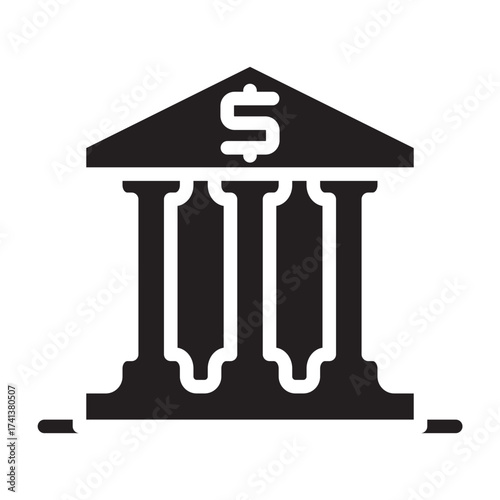 Currency Exchange Vector Glyph Icon Design