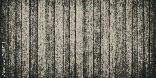 An old and weathered brown wood plank displays a rough grunge texture with distinct grain pattern