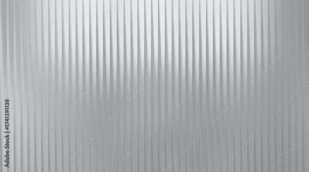 Fototapeta premium Abstract background with vertical ribbed texture and soft lighting